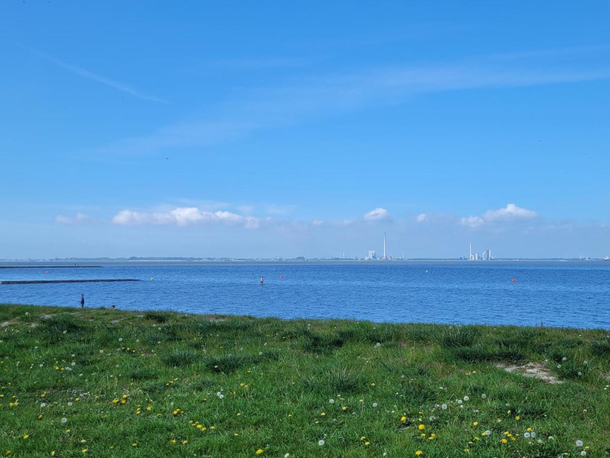 Ferienhaus Moewennest 18, Butjadingen, Tossens, Sauna, Strandkorb, Nordsee, 97Qm, 3 Schlafzimmer Luaran gambar